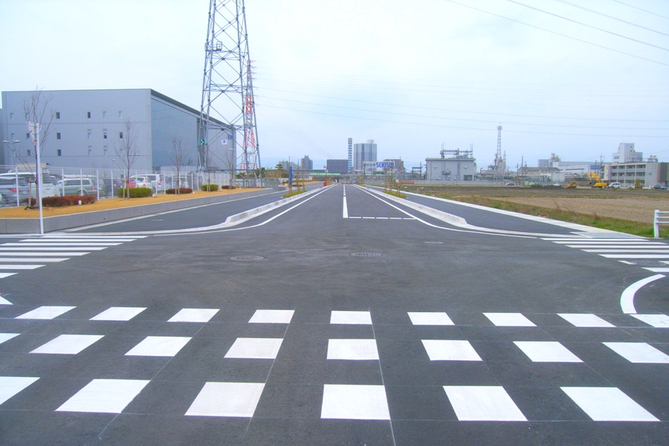 蜂屋手原線道路整備その4工事